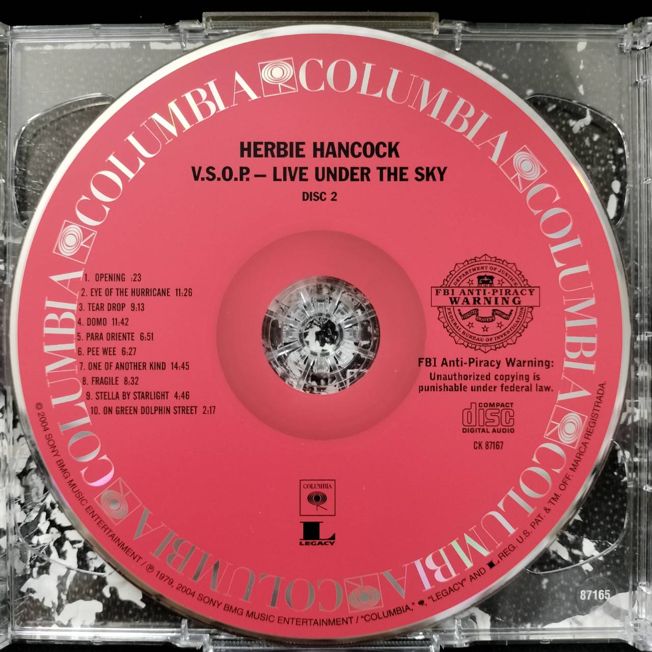 V.S.O.P. The Quintet – Live Under The Sky / USA / 2CD / แผ่นสวย