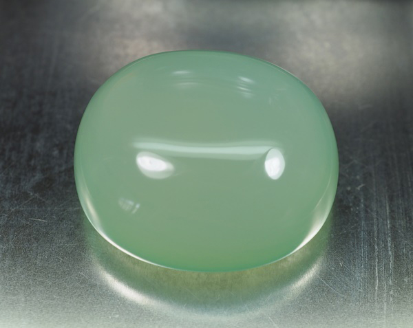 คาลซิโดนีสีเขียว (Chalcedony) 82.35 กะรัต