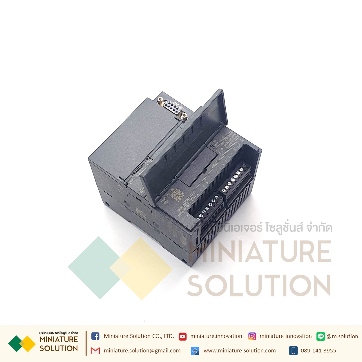 ซีเมนต์ SIMATIC S7-200 SMART PLC CPU SR20 SR30 SR40 ST20 ST30 CR20 SIEMENS analog module AE04 AE08 AM03 AM06 SB CM01 AQ01 AE01 (SR20)