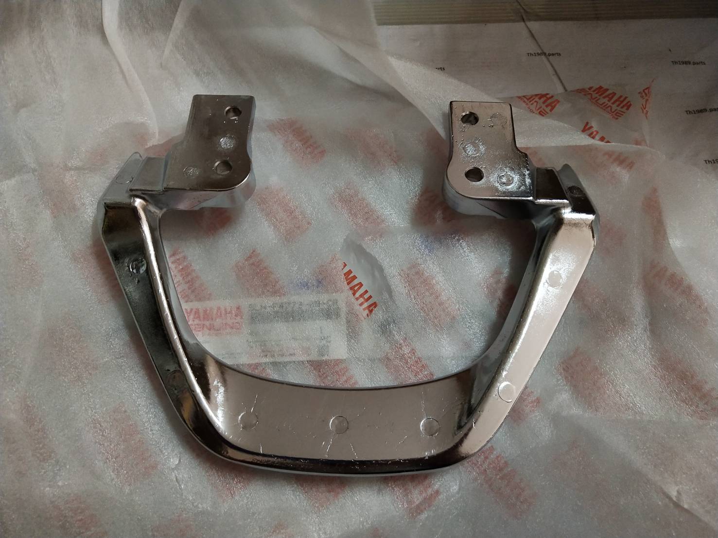 เหล็กกันตก สำหรับรุ่น SPARK 105 อะไหล่แท้ YAMAHA 5LN-F4773-09-CR