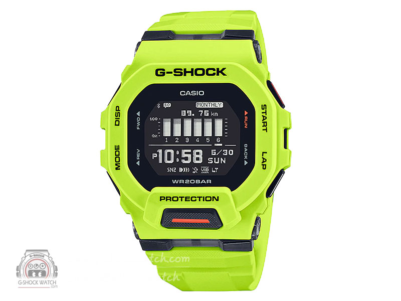 CASIO G-SHOCK นาฬิกาข้อมือ นาฬิกากันน้ำ นาฬิกาของแท้ ประกันศูนย์ CMG 1 ปี รุ่น GBD-200-9D