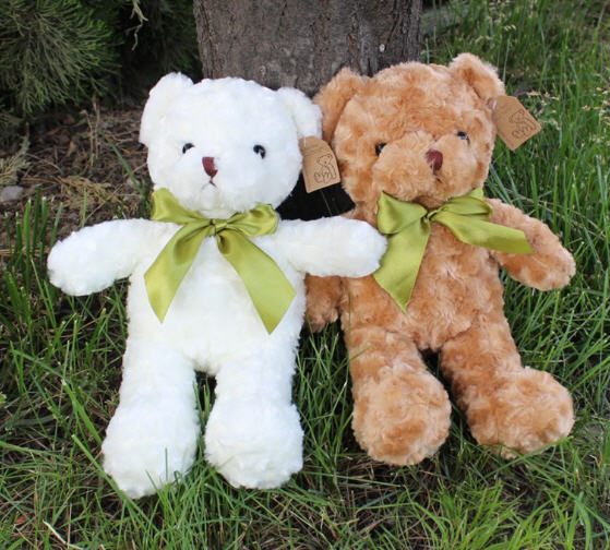 รับผลิต,ตุ๊กตาหมีปักโลโก้,ตุ๊กตาหมี,ตุ๊กตาหมีของขวัญ,โรงงานผลิตตุ๊กตาหมี,ของขวัญ,ของแจก,30cm