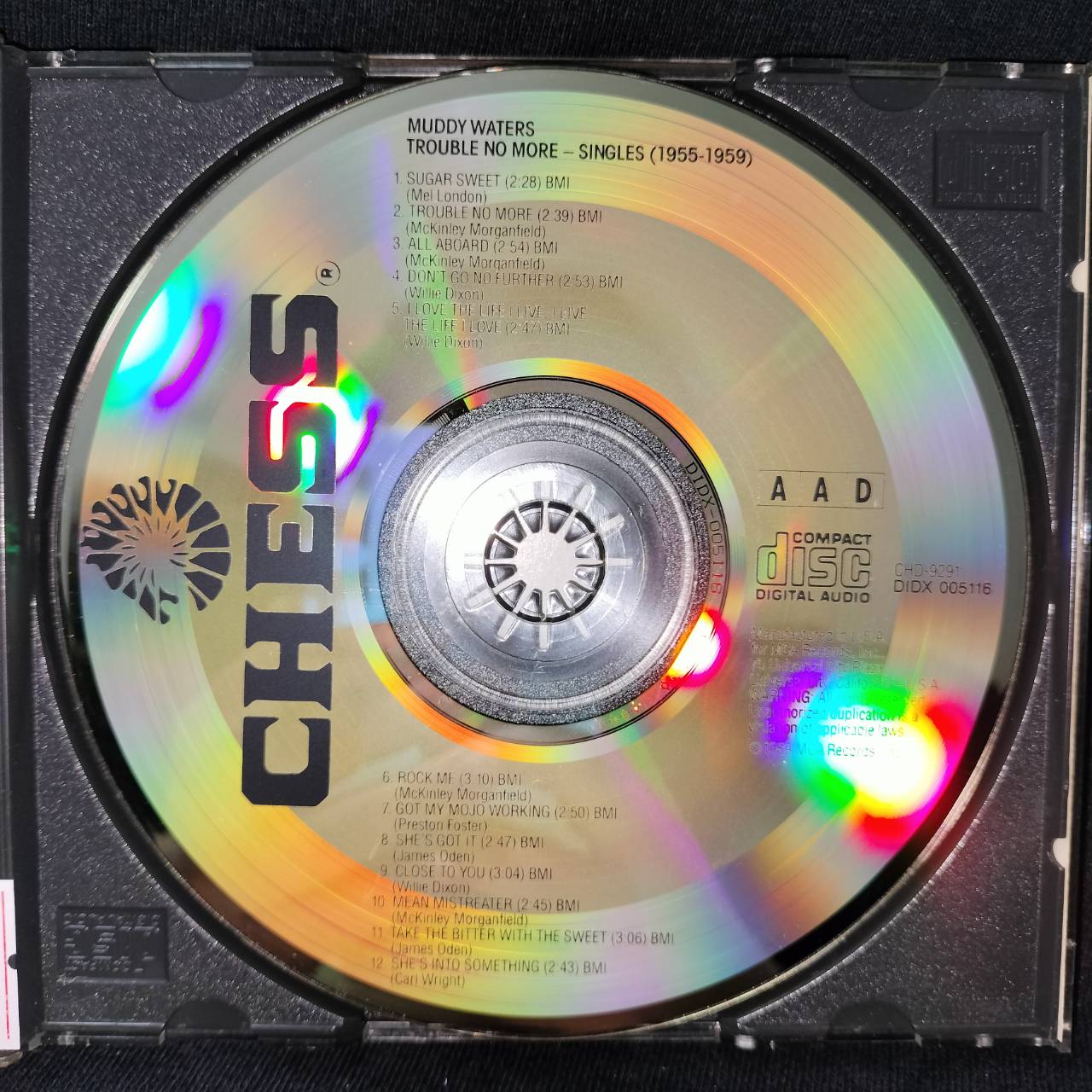 Muddy Waters – Trouble No More (Singles 1955-1959) / USA / แผ่นดี