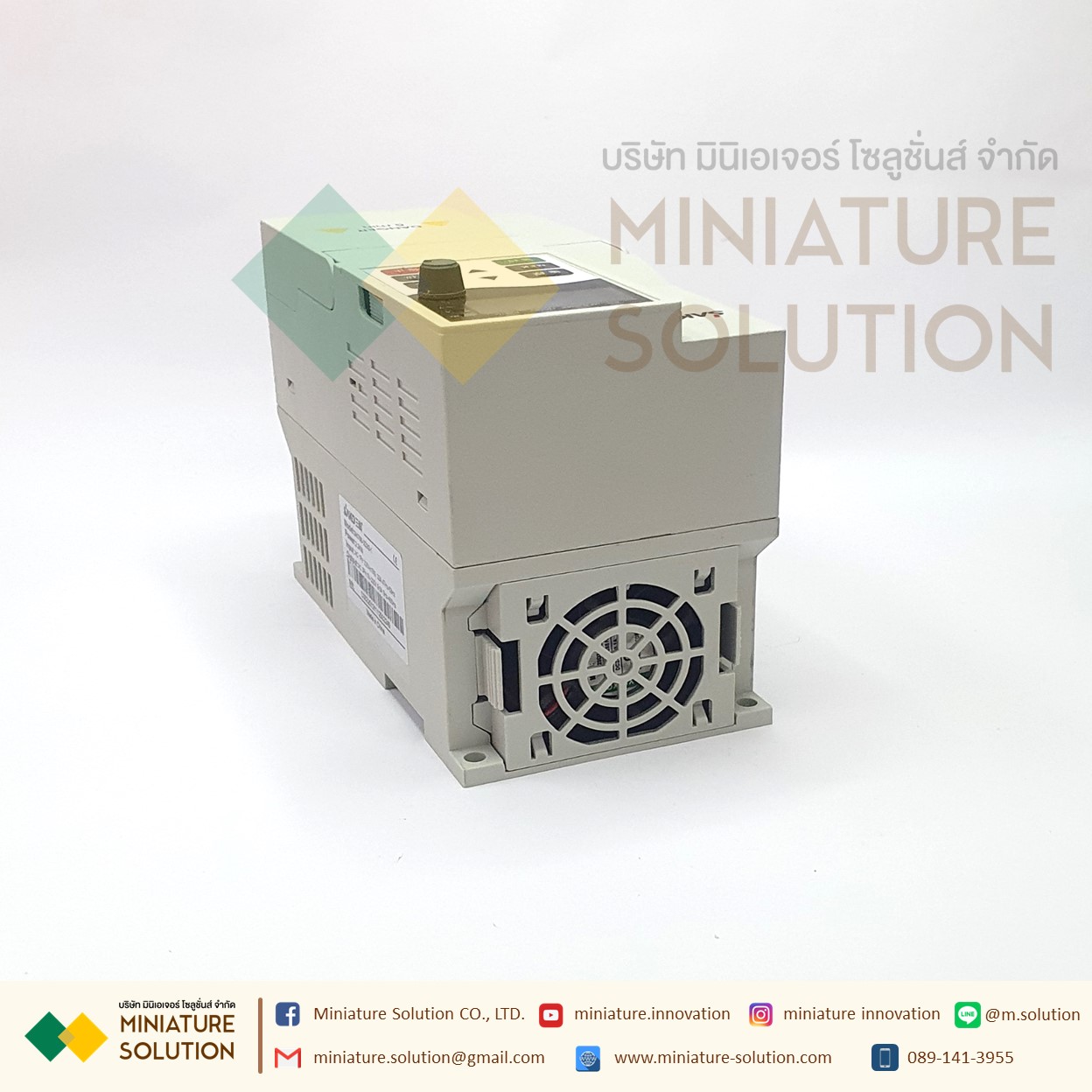 SAKO SKI790 STANDARD Body สีขาว MINI VFD อินเวอร์เตอร์ รุ่นมาตรฐาน ตัวแปรความถี่ สำหรับมอเตอร์ ควบคุม ความเร็ว SAKO general vector inverter single three-phase 0.75/1.5/2.2/4 kw speed SKI790-2D2G-1 (220 To 220 3เฟส) (2.2KW)