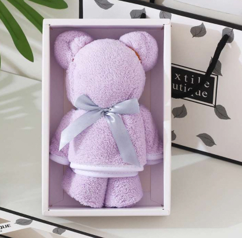 ผ้าขนหนู,ผ้าขนหนูรูปหมี,หมีผ้าขนหนู