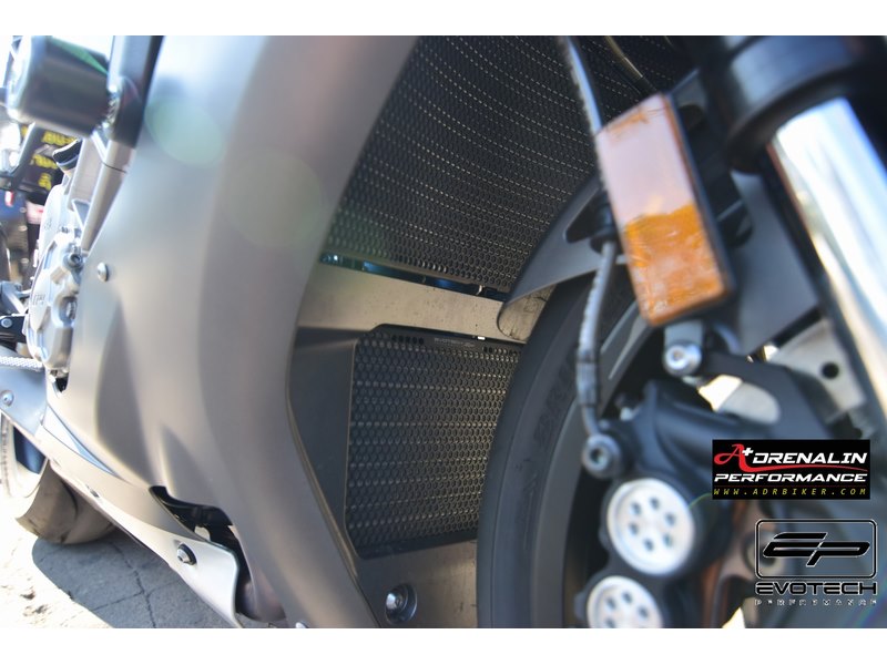 Evotech - การ์ดหม้อน้ำ+การ์ดออย (Radiator Oil guard) สำหรับ R1 2015+