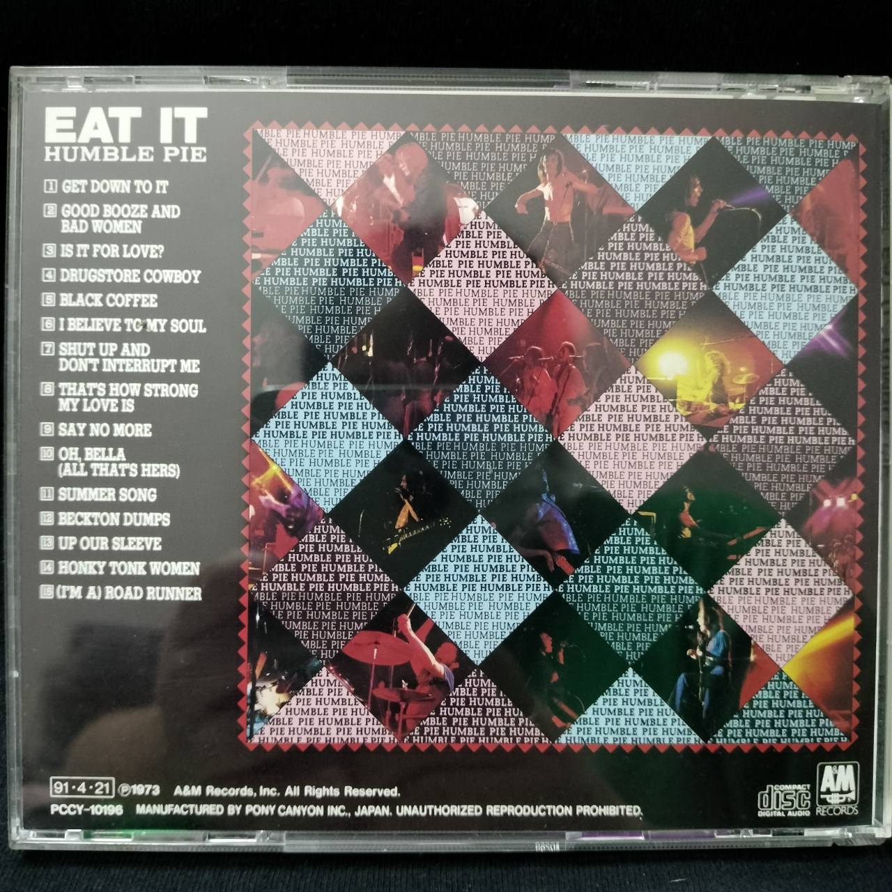 Humble Pie – Eat It / JAPAN / แผ่นสวย / มี Obi