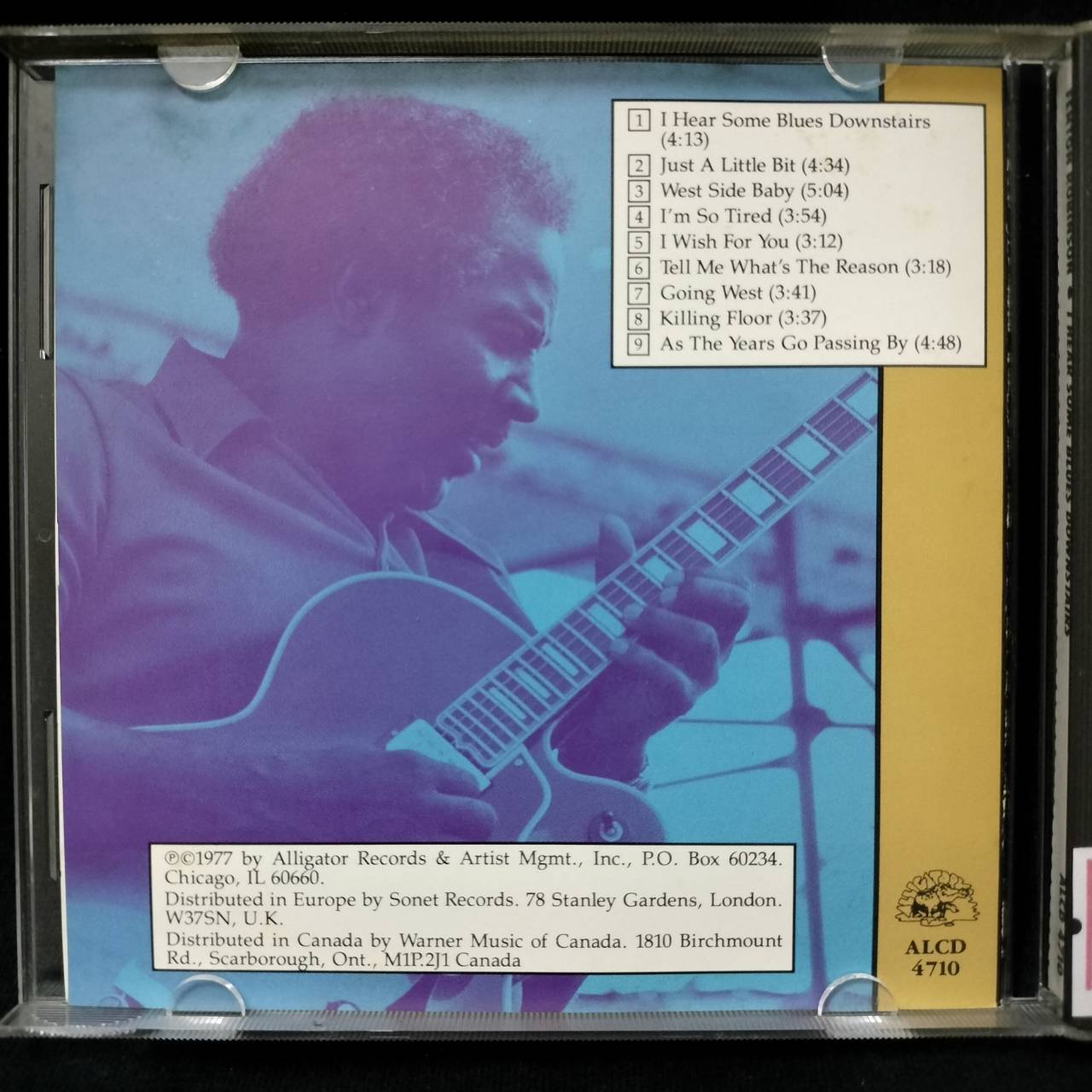 Fenton Robinson – I Hear Some Blues Downstairs / ไม่ระบุ / แผ่นสวย