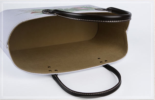 ตะกร้าหนังพรีเมี่ยม,ตะกร้าหนัง PVC,ตะกร้าหนัง,กระเช้าหนัง