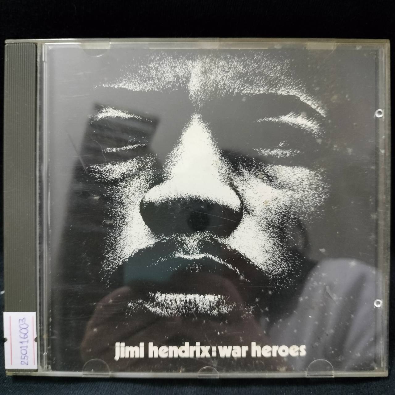 Jimi Hendrix – War Heroes / GERMANY / ปกมีจุดเหลือง / ทะลุขอบ(ไม่โดนเนื้อแผ่น) / แผ่นดี