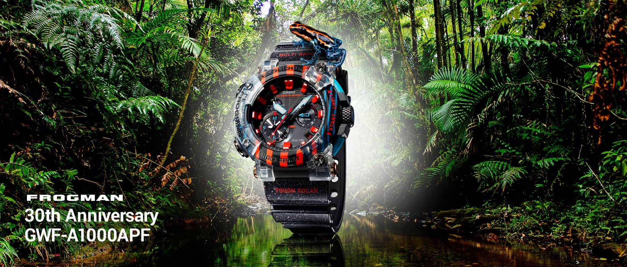 CASIO G-SHOCK นาฬิกาข้อมือ นาฬิกากันน้ำ นาฬิกาของแท้ ประกันศูนย์ CMG 1 ปี รุ่น GWF-A1000APF-1A