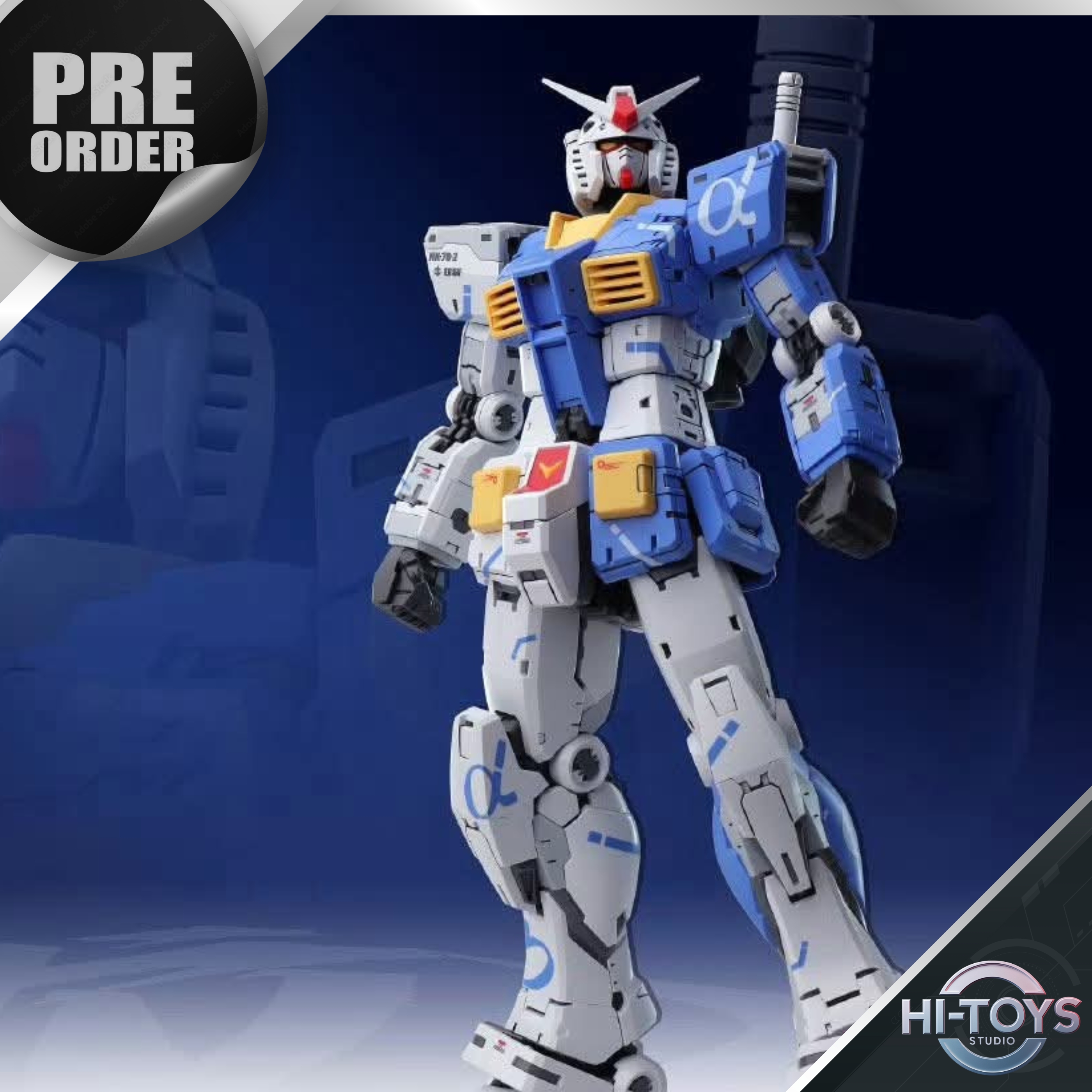 [TBA] PRE ORDER - 𝗙𝗔𝗧 𝗖𝗔𝗧 - 1/100 RX-78 : Kowloon