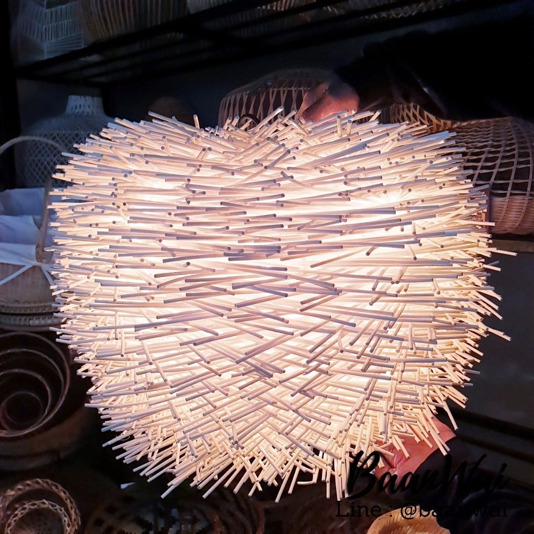 โคมไฟหวาย