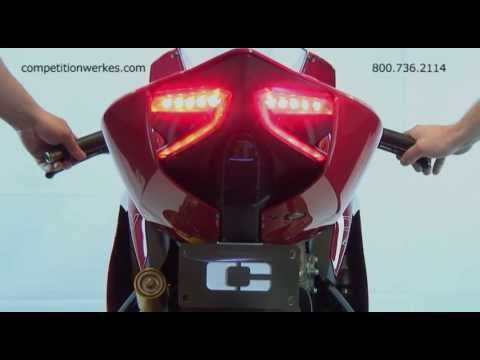 Competition Werkes-ไฟท้ายแต่ง (Integrated Tail Light) สำหรับ 959/1299 Panigale