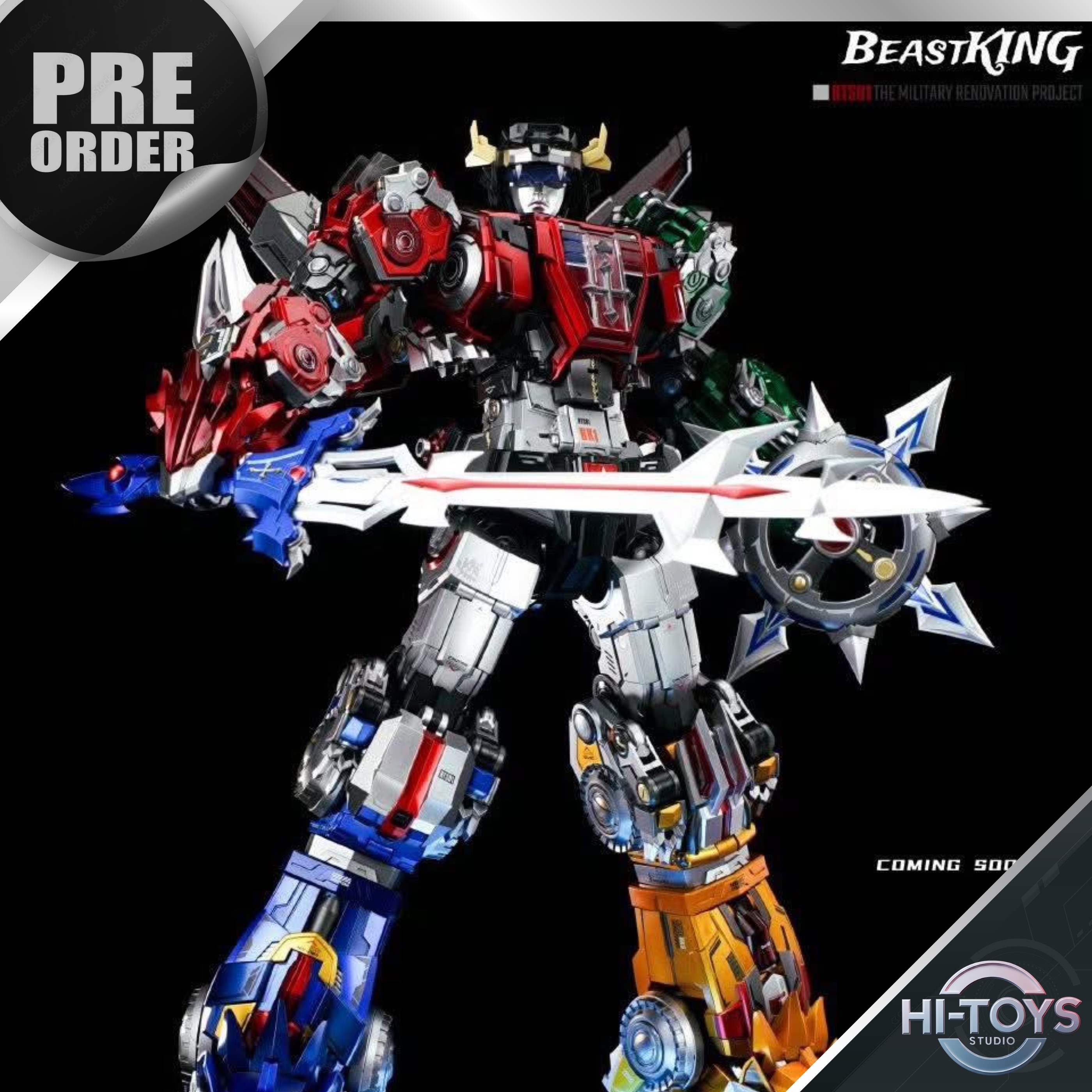 [30-9-2025] PRE ORDER - REBORN - REBORN-01 Beast King