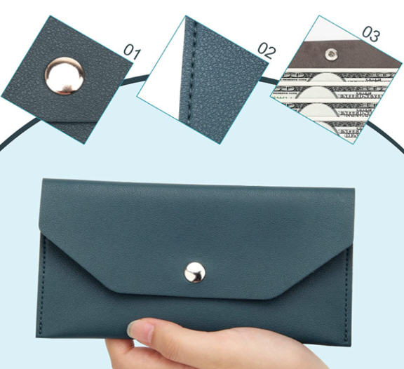 กระเป๋าPUทรงยาว,กระเป๋า,กระเป๋าสำหรับผู้หญิง,ขั้นต่ำ500ชิ้น