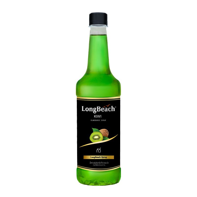 Longbeach Kiwi Syrup ลองบีช ไซรัป กลิ่นกีวี่ 740 ml. (05-6001)