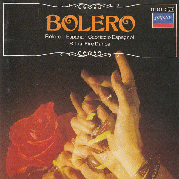 Various – Bolero - Espana - Capriccio Espagnol - Ritual Fire Dance / GERMANY / ปกในมีจุดเหลือง / มีรอยบ้าง