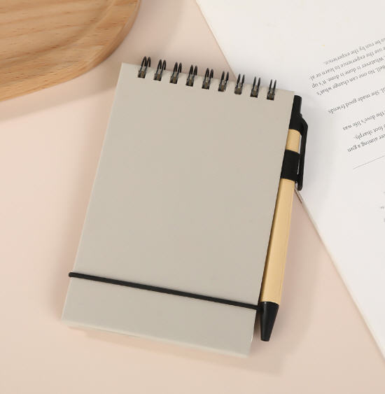 สมุด+ปากกา,ชุดสมุดสกรีนโลโก้