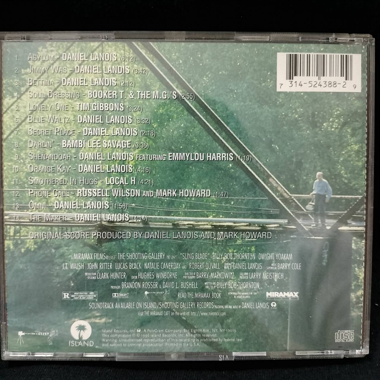 Various – Sling Blade (Music From The Miramax Motion Picture) / USA / แผ่นสวย