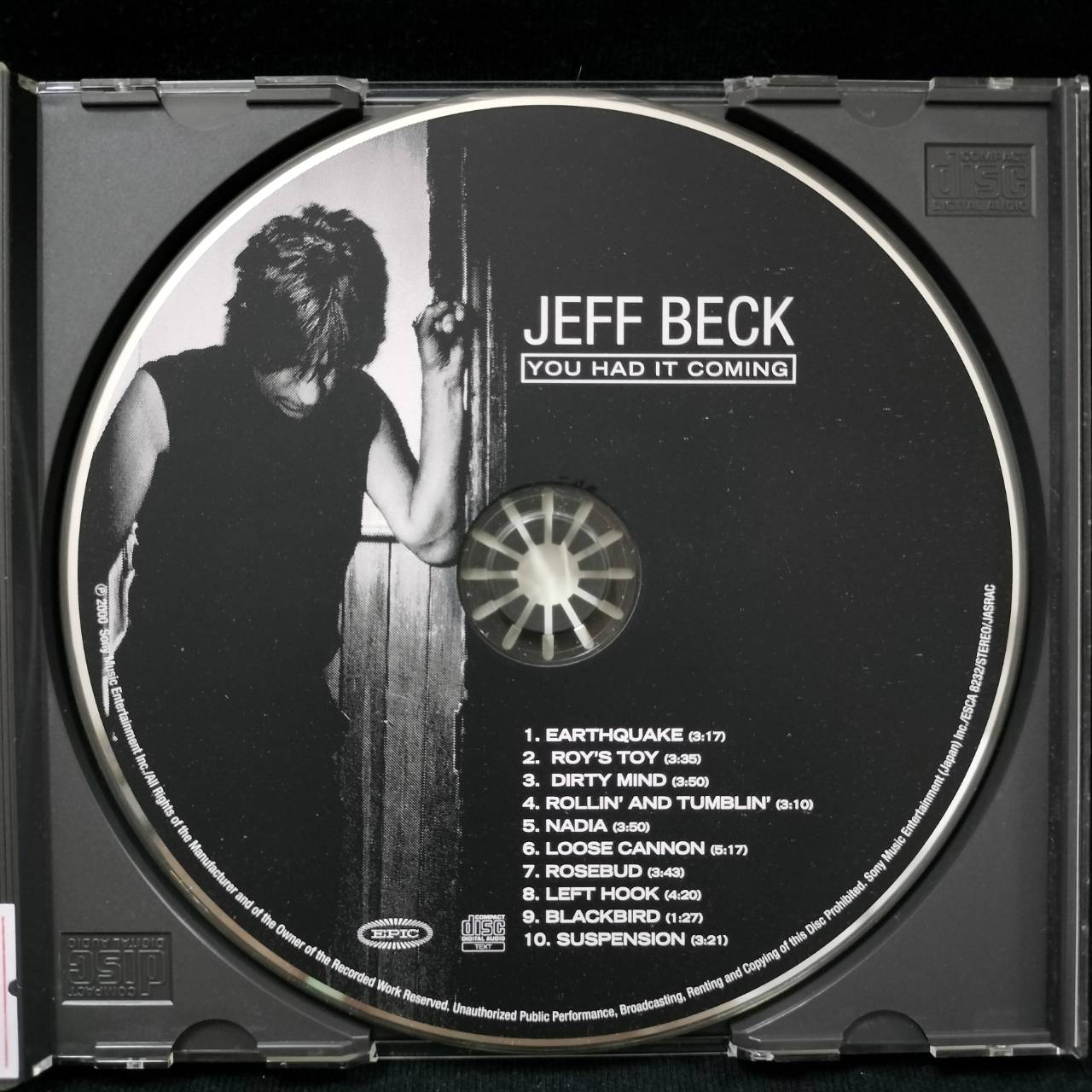 Jeff Beck – You Had It Coming / ไม่ระบุ / แผ่นดี