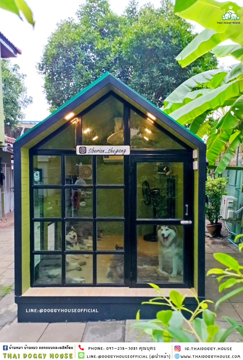 บ้านหมา รองรับการติดแอร์ แบบบ้าน 𝑵𝒐𝒓𝒅𝒊𝒄 𝒔𝒕𝒚𝒍𝒆