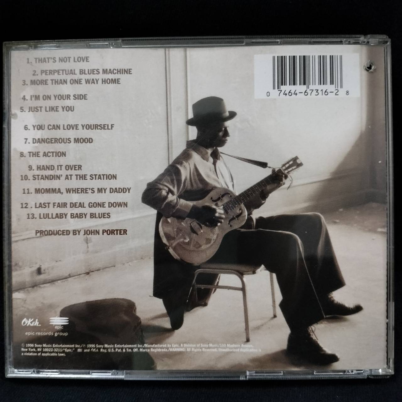 Keb' Mo' – Just Like You / USA / เจาะสันกล่อง / แผ่นสวย