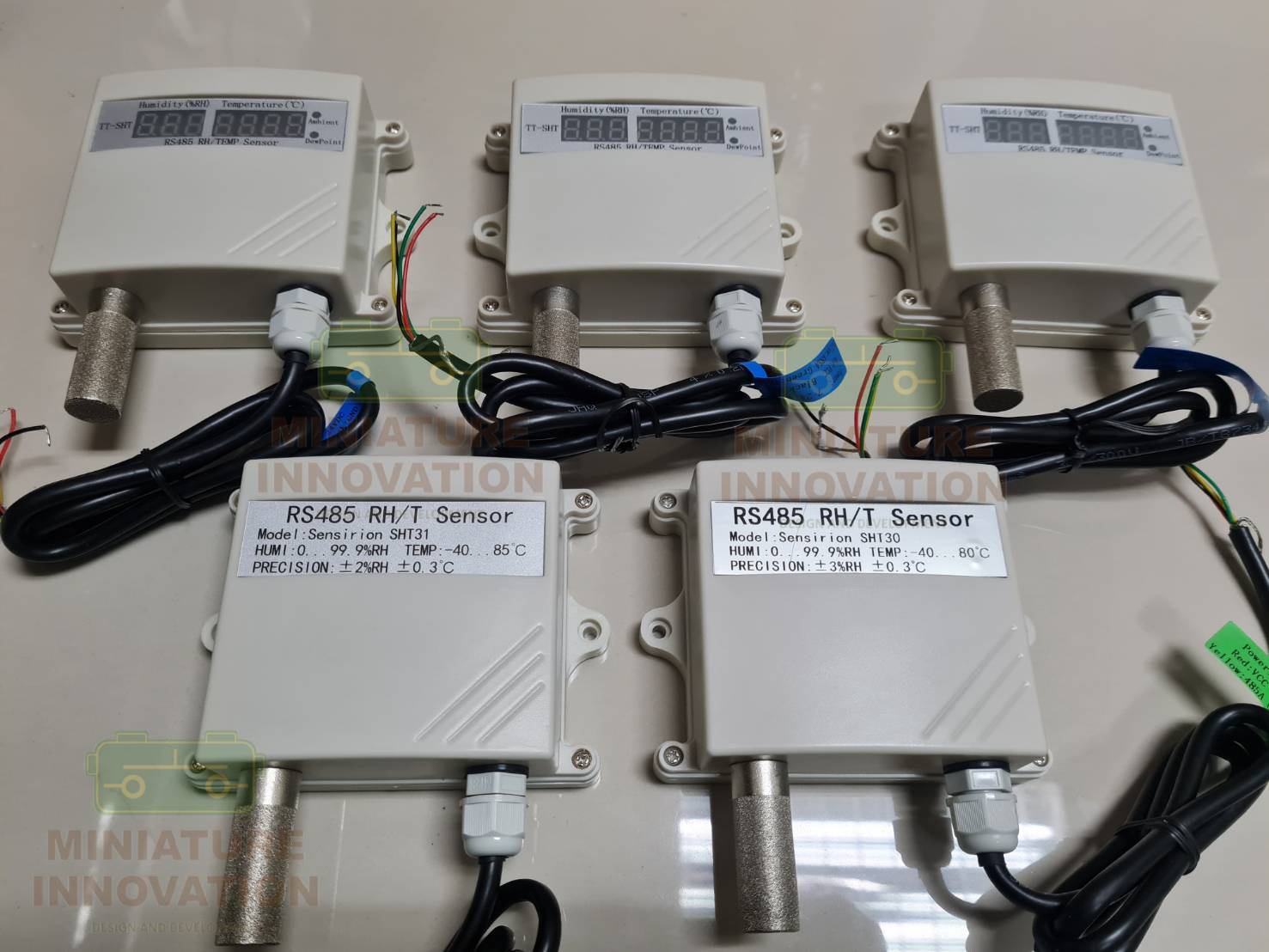 Temperature and Humidity transmitter RS485 output อุณหภูมิ ความชื้น เซนเซอร์ TH