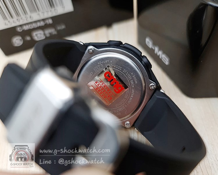 CASIO G-MS นาฬิกาข้อมือ นาฬิกากันน้ำ นาฬิกาของแท้ ประกันศูนย์ CMG 1 ปี รุ่น MSG-400G-1A1