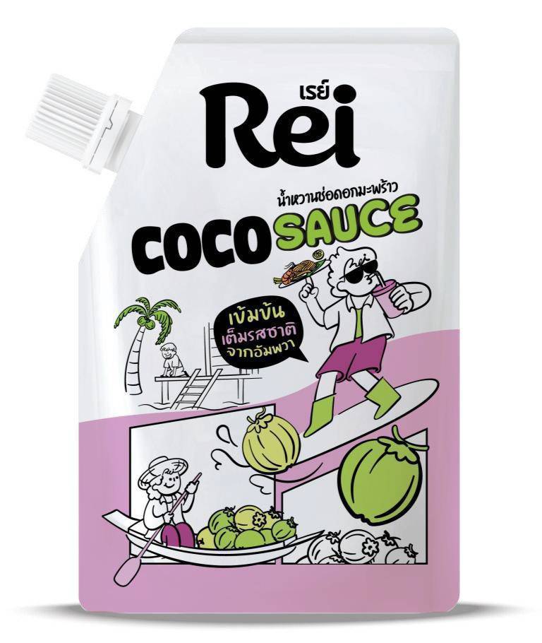 เรย์ น้ำหวานช่อดอกมะพร้าว 280 กรัม Rei Coco Sauce 280 g. (03-9396)