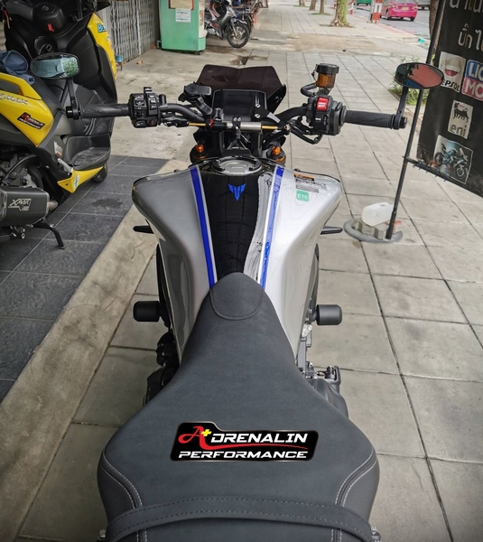 ชิวหน้า puig สำหรับ MT09 2022+ ทรง sport สี dark smoke