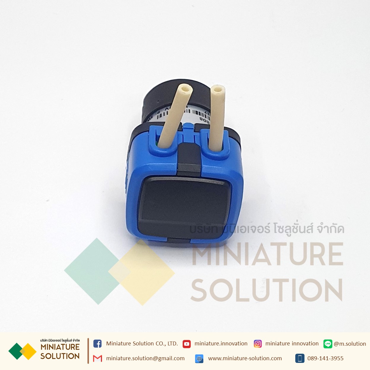 Kamoer Peristaltic pump 12v electric DC small water pump เกรดอุตสาหกรรม (>47ml/min) (KXF-DC-B08) (12V0.25A)