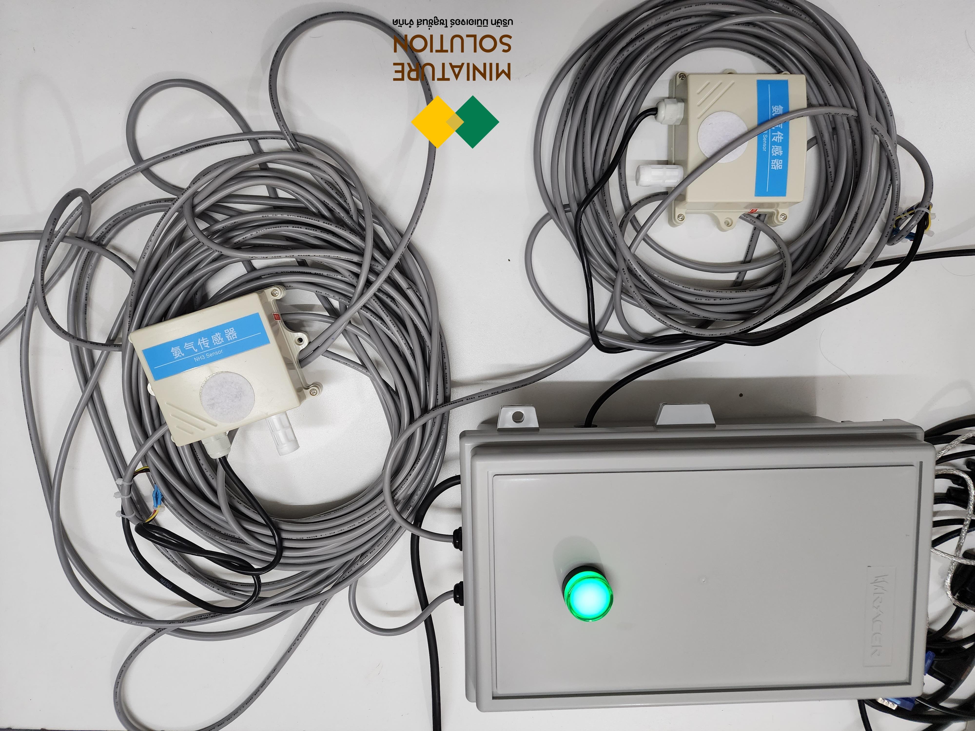 ระบบวัดค่า แอมโมเนียในเล้าไก่ เพื่อแจ้งเตือนขึ้น IOT แจ้งข้อมูลผ่าน Line NH3 Ammonia