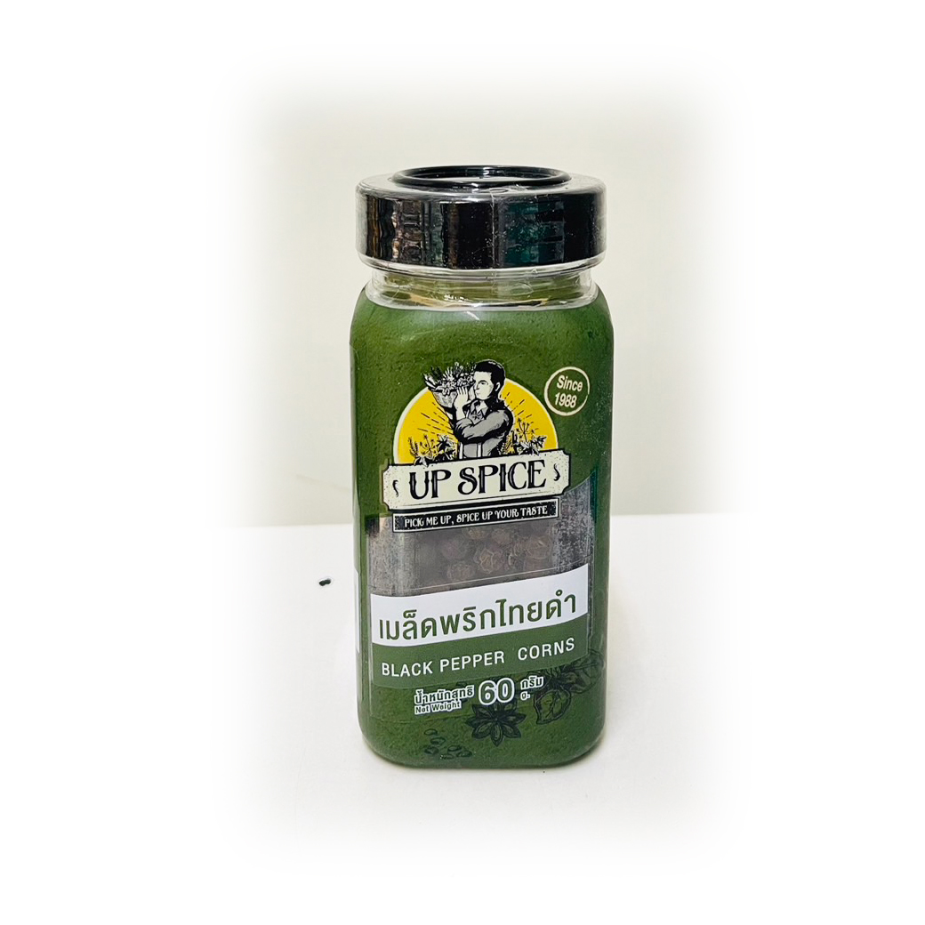 UP Spice Black Pepper Corns เมล็ดพริกไทยดำ 60 g.(05-7787)