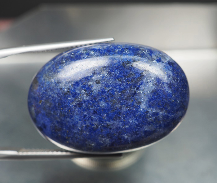 ลาพิส ลาซูลีสีฟ้า (Blue Lapis Lazuli) 41.95 กะรัต