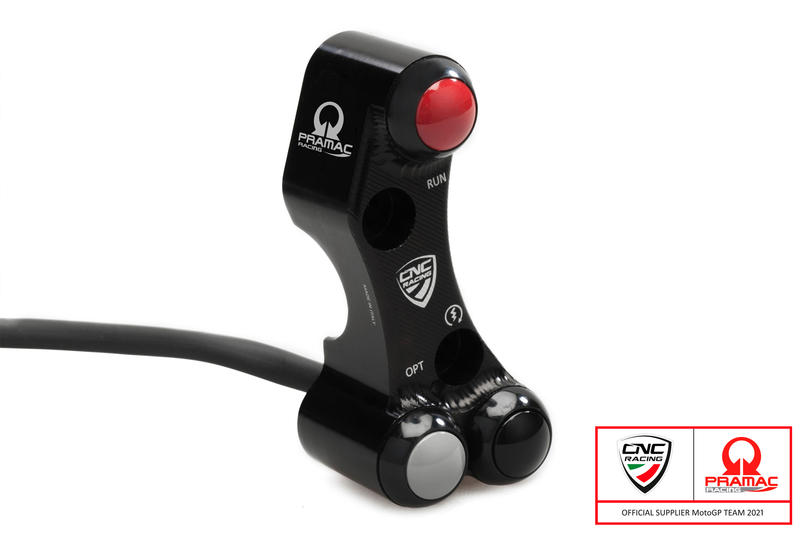 CNC racing สวิทช์ สำหรับ Hyper 821/939 แผงควบคุมแต่ง ฝั่งเบรค ตรงรุ่นไม่ต้องแปลง Pramac edition