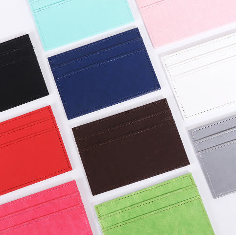 กระเป๋าใส่นามบัตรPU,กระเป๋า,สกรีนโลโก้,ปั๊มโลโก้