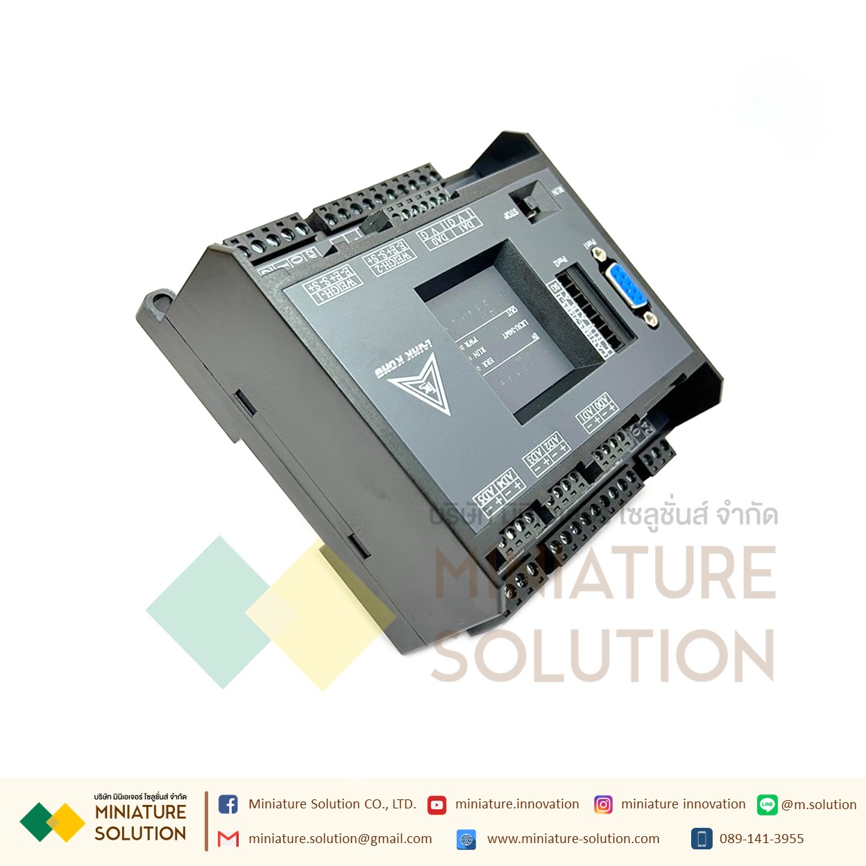 PLC LK3U-24MT-6AD-2DA MITSU GXWork