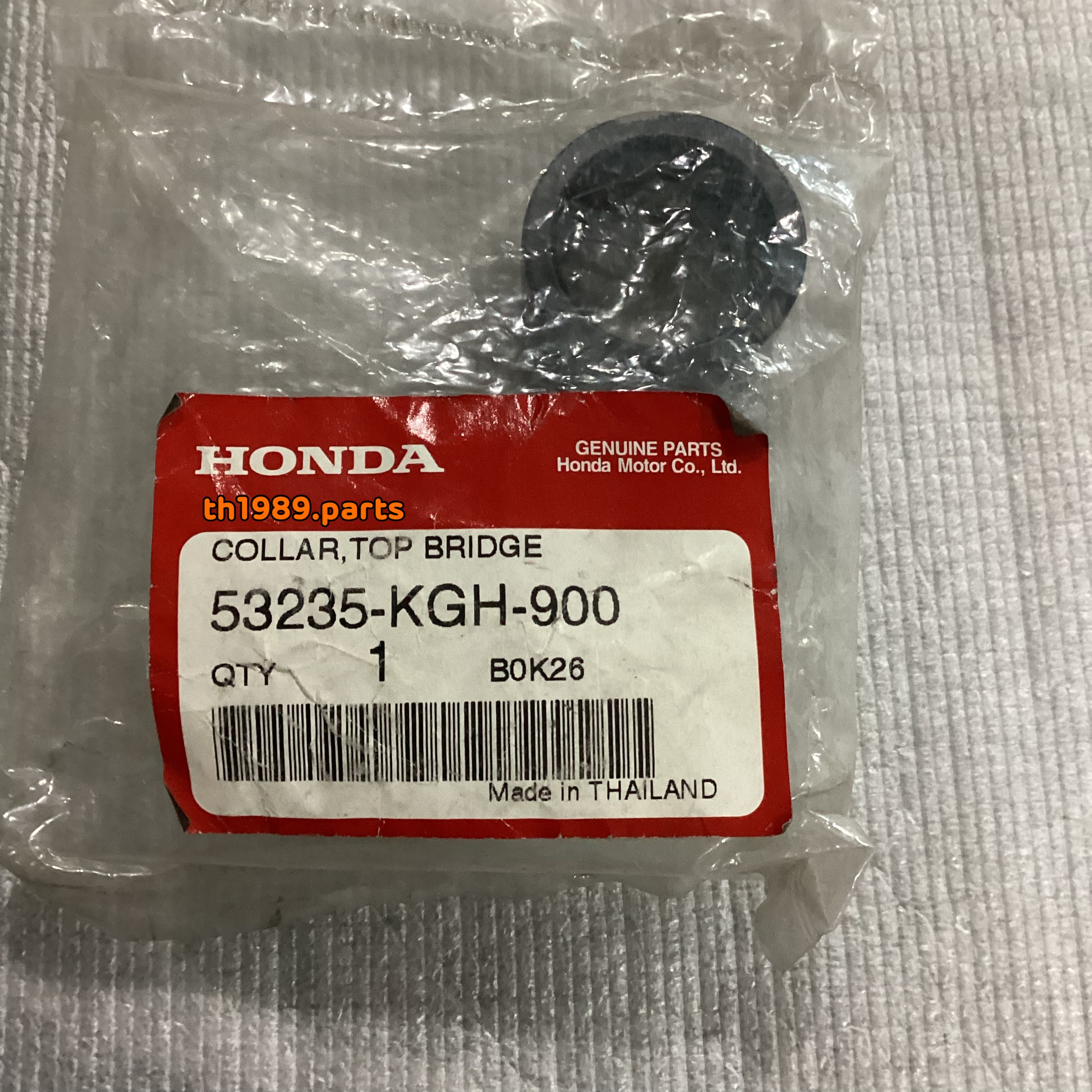 53235-KGH-900 ปลอกรองแฮนด์ โซนิค SONIC 2004 อะไหล่แท้ HONDA