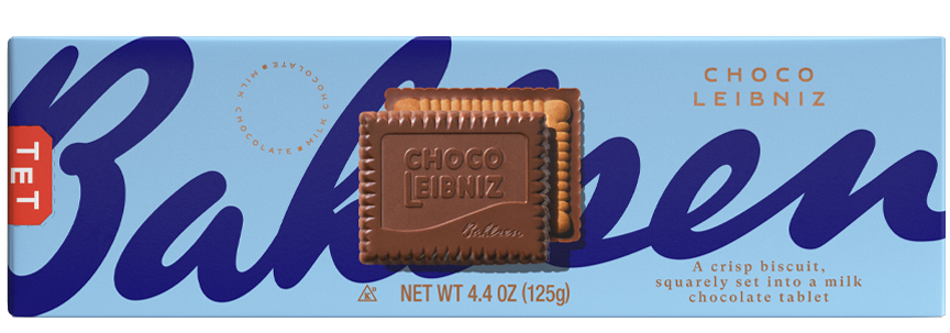 Bahlsen Choco Leizbiz Milk Chocolate บาวเซ่น ช็อคโก ไลบ์นิซ มิลค์ (บิสกิตรสช็อคโกแลตนม) 125 g. (05-8244)
