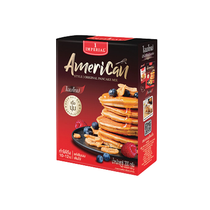 แป้งแพนเค้กมิกส์ ตราอิมพีเรียล Imperial Pancake Mix 200 g. (KC) (01-0265) 200 กรัม