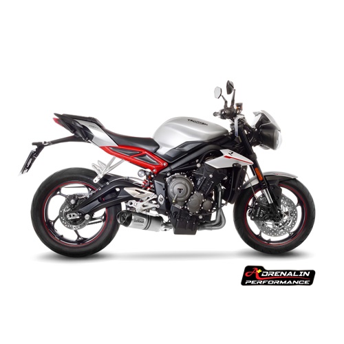 ท่อ Leovince รุ่น LV one Evo แสตนเลส สำหรับ Street triple 765 R/RS (For Exhibition only)