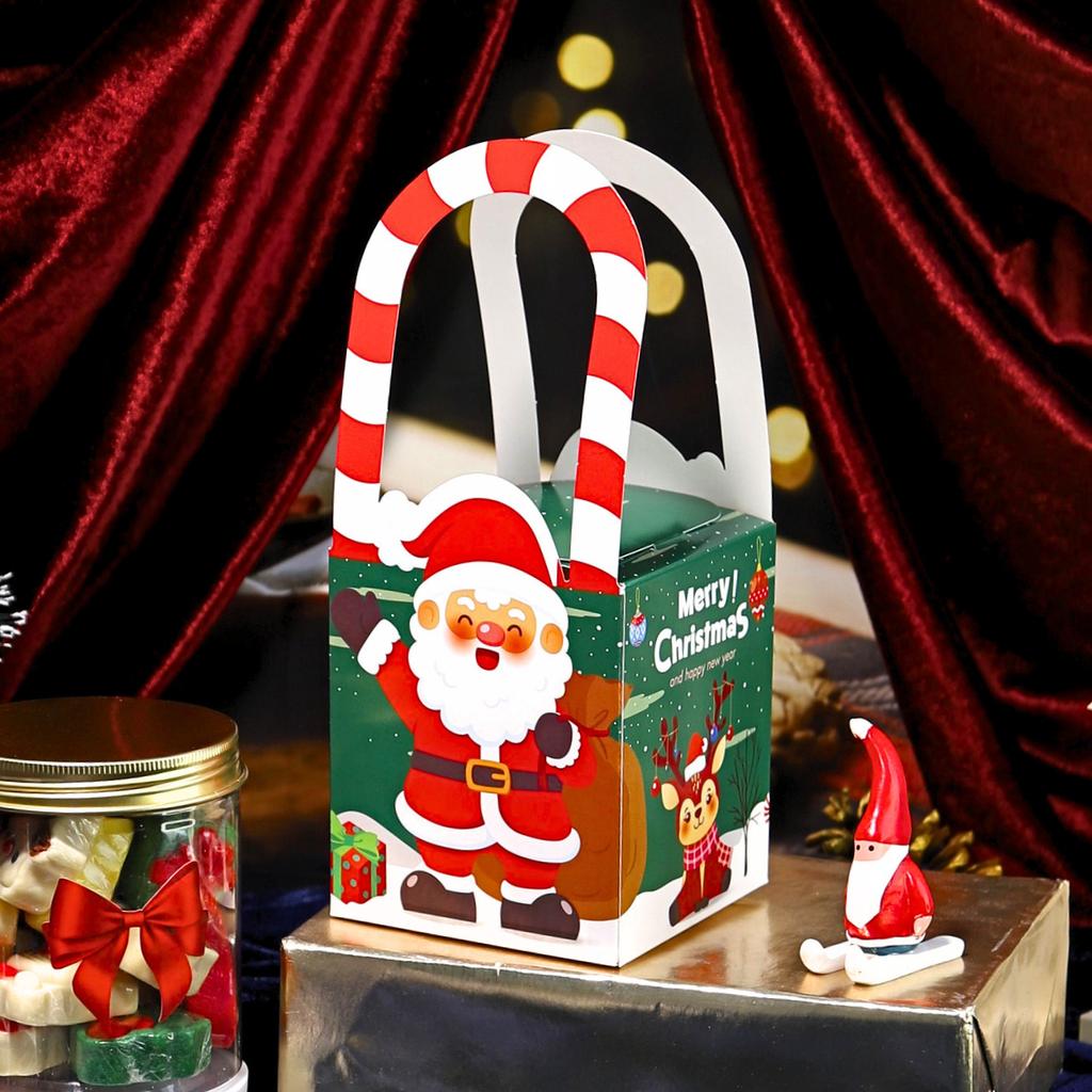 กล่องคุ๊กกี้หูหิ้ว ลาย Winter Whisk 20 ใบ (09-9101)