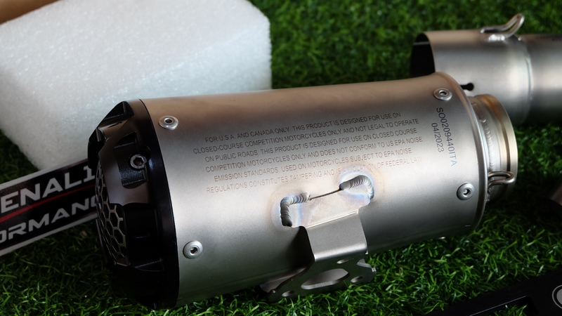 ท่อ Termignoni สำหรับ S1000RR 2020+ รุ่น GP2R ไทเทเนียม ปากตะแกรง (For Exhibition only)