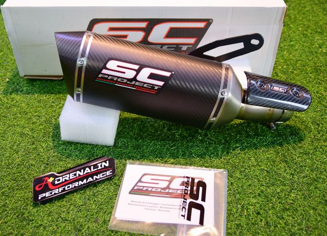 SC Project Slip-on รุ่น SC1-M (Carbon) สำหรับ S1000RR 2020+ (For Exhibition only)