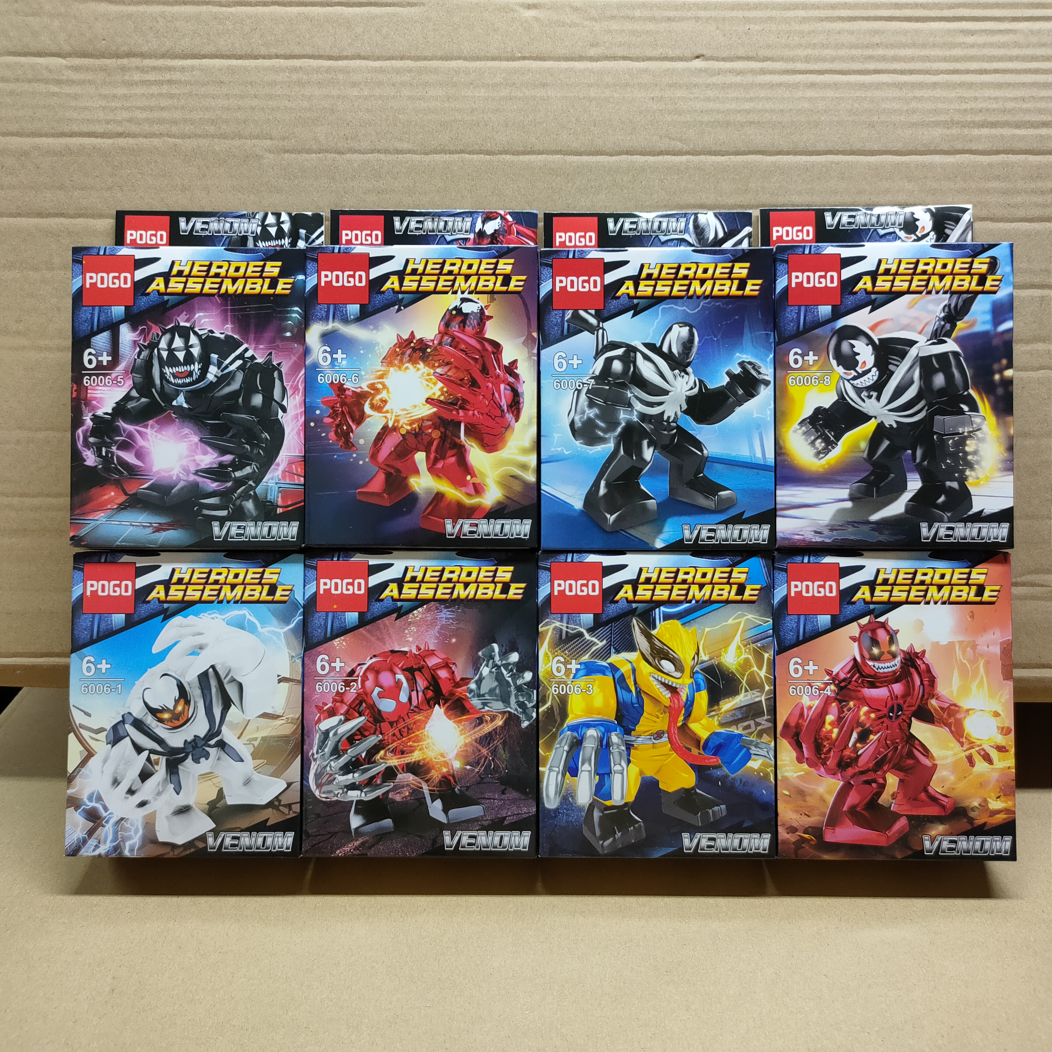 เลโก้จีน POGO 6006 ชุด Heroes Assembles