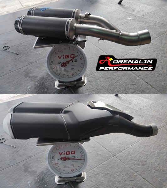 ท่อ termignoni คาร์บอน แบบท่อคู่ สำหรับ Monster 821 2018+ (For Exhibition only)