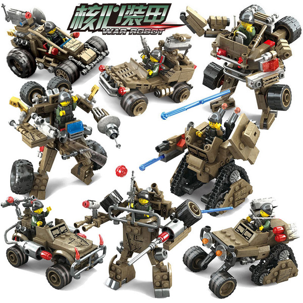 เลโก้จีน Kazi.7703 ชุด War Robot แปลงร่าง