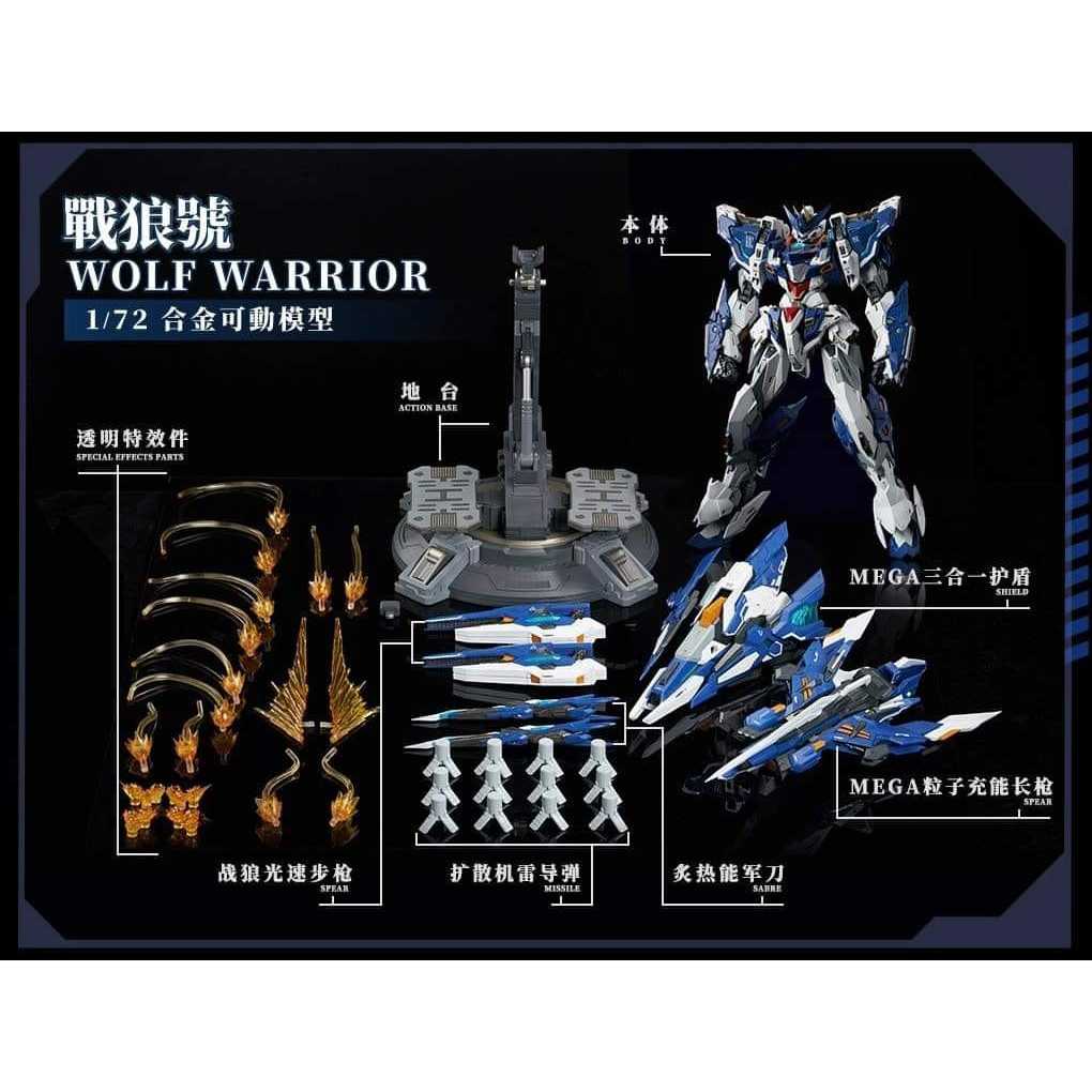 Animester - 1/72 Mecha Wolf Warrior