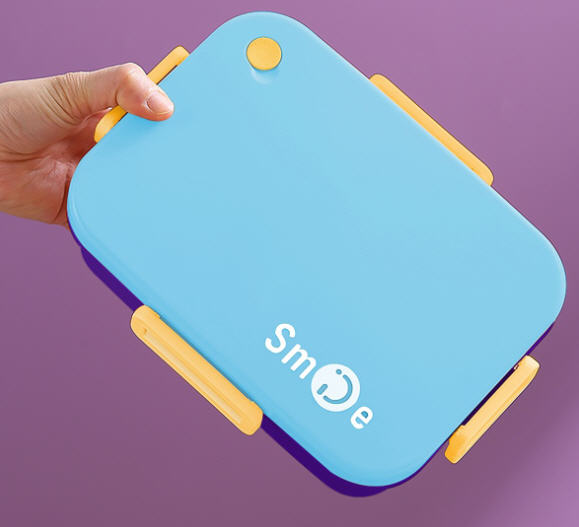 กล่องข้าวสแตนเลส,กล่องข้าวสแตนเลส2-3ช่อง,800ml